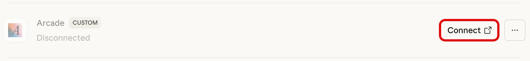 Step 4: Authenticate with your Arcade account